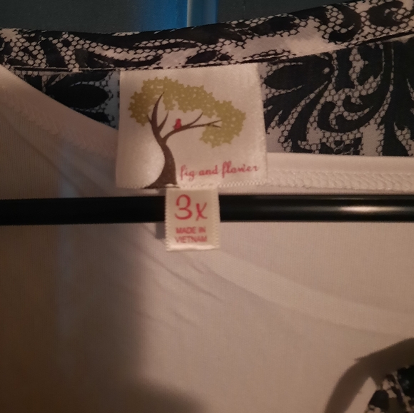 Fig and Flower 3x top - Picture 2 of 4